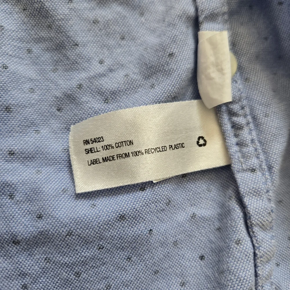 GAP Blue Button-down Shirt 100% Cotton Women's Size XL